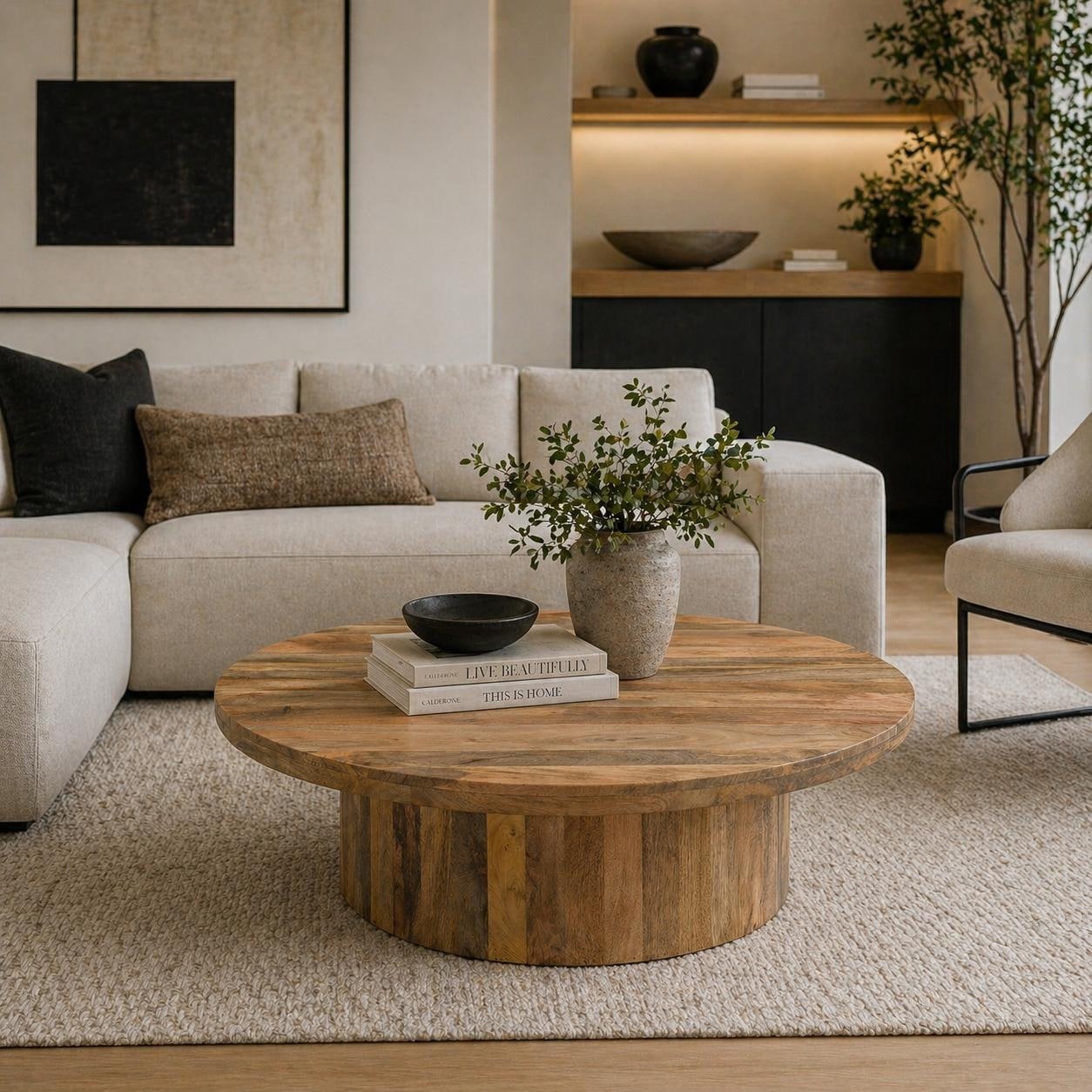 Solara Round Coffee Table 48 X 48