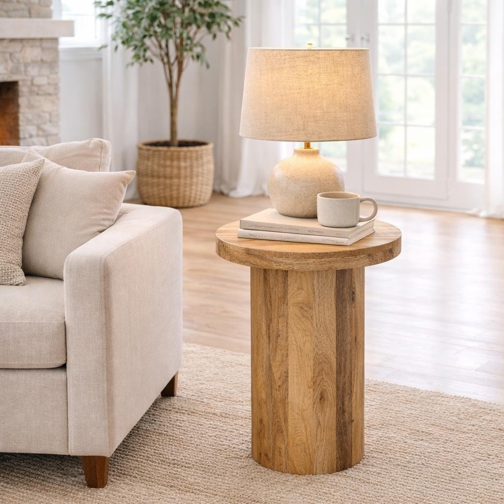 Solara Round Side Table 14 X 14