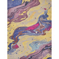 Solara Hand Tufted New Zealand Wool Viscose Purple Yellow Multi Area Rug 8 X 10