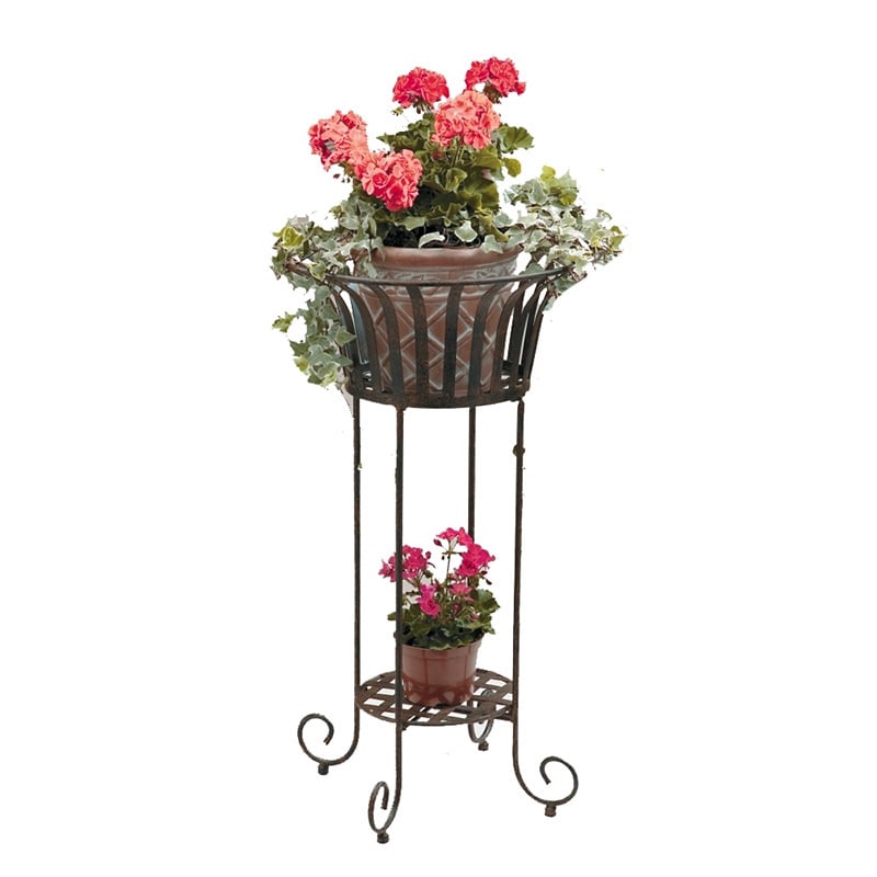 Deer Park Solera 21 Inch Metal Plant Stand