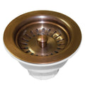 Solid Copper 3.5 Inch Basket Strainer