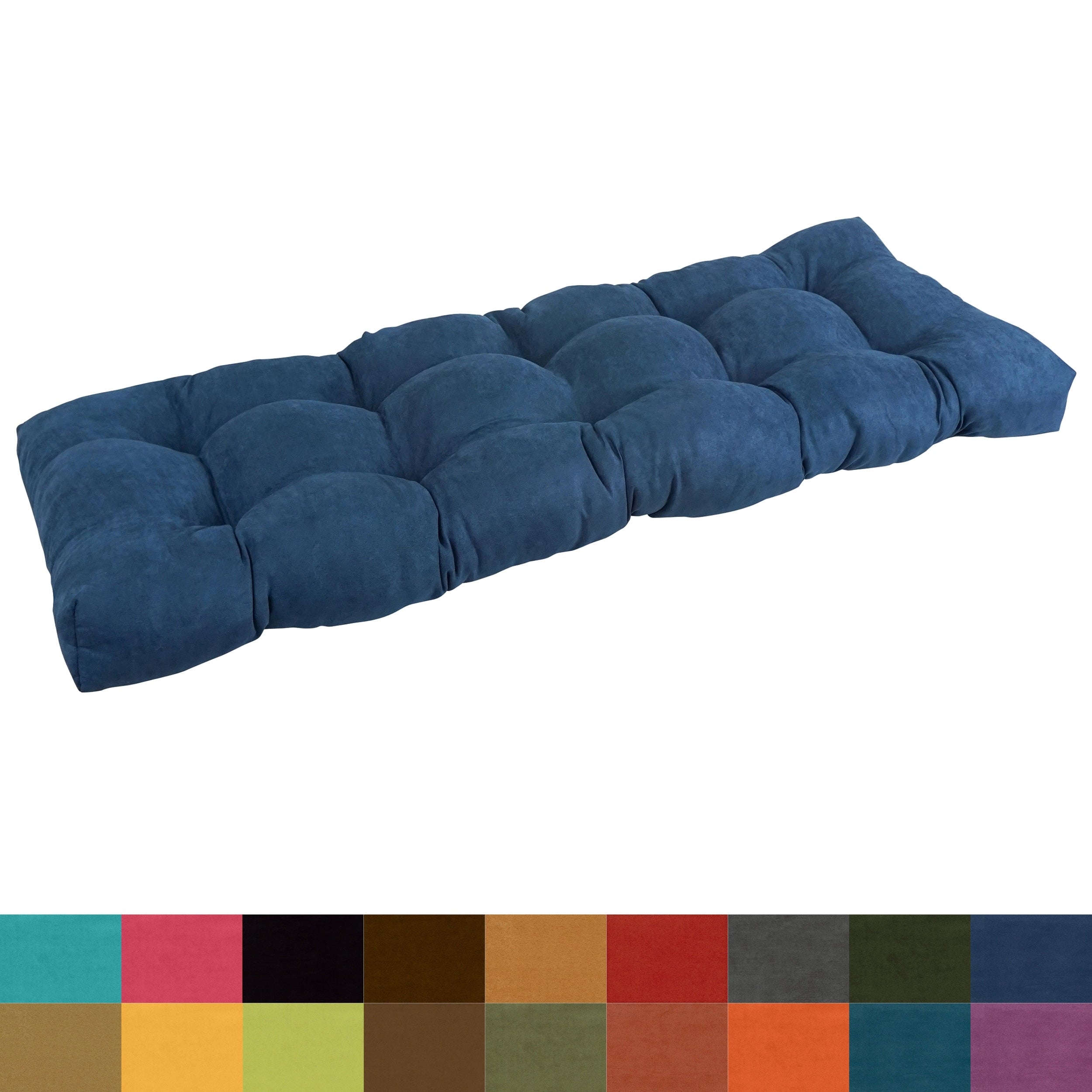 Blazing Needles 42 Inch Microsuede Indoor Bench Cushion 42 L X 19 W X 5 H