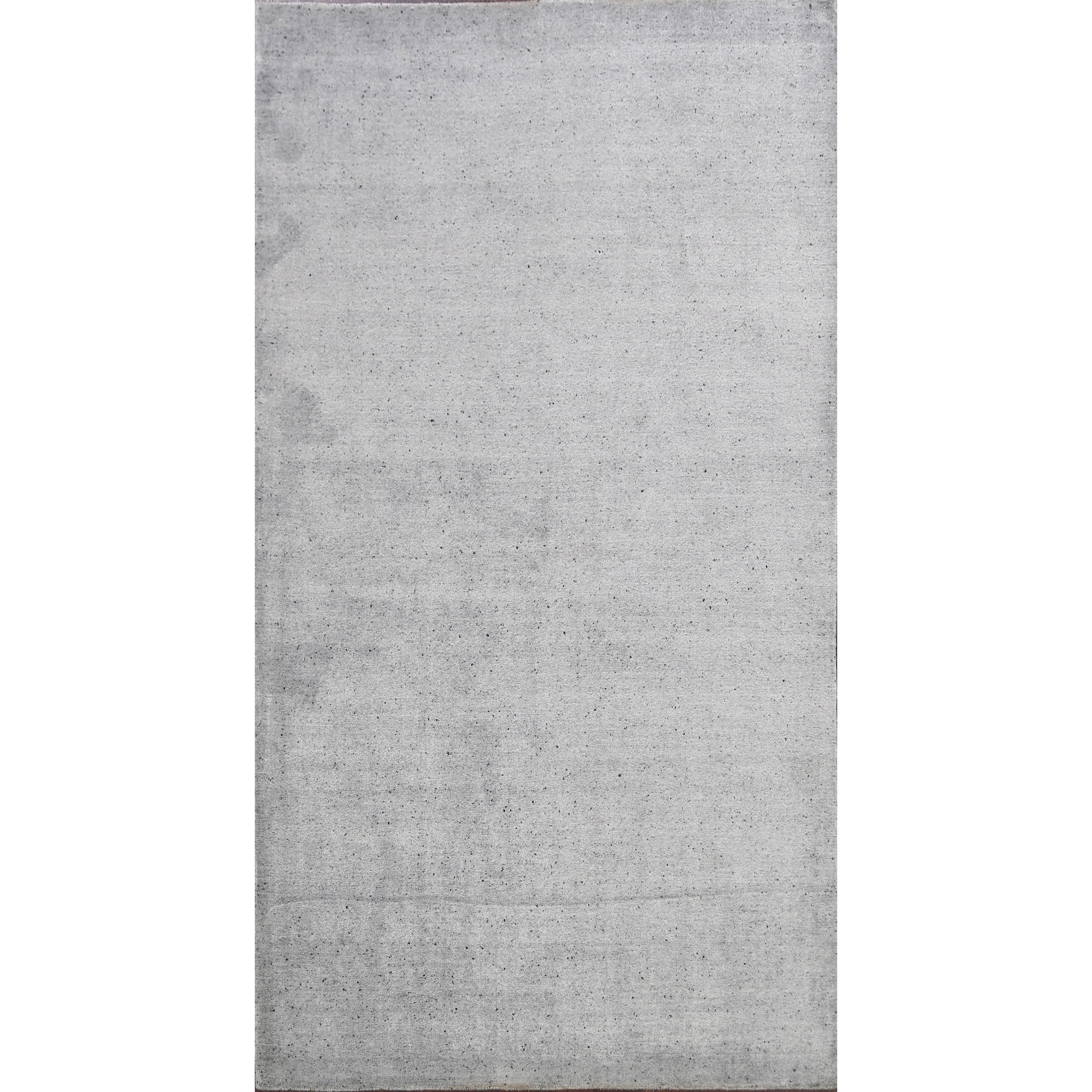 Solid Modern Gabbeh Oriental Area Rug Wool Hand Knotted Carpet 411 X 710
