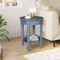 Unfinished Solid Parawood Philips Accent Table