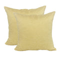 Solid Soft Touch Decor Sofa Pillow 18 X18 Set Of 2