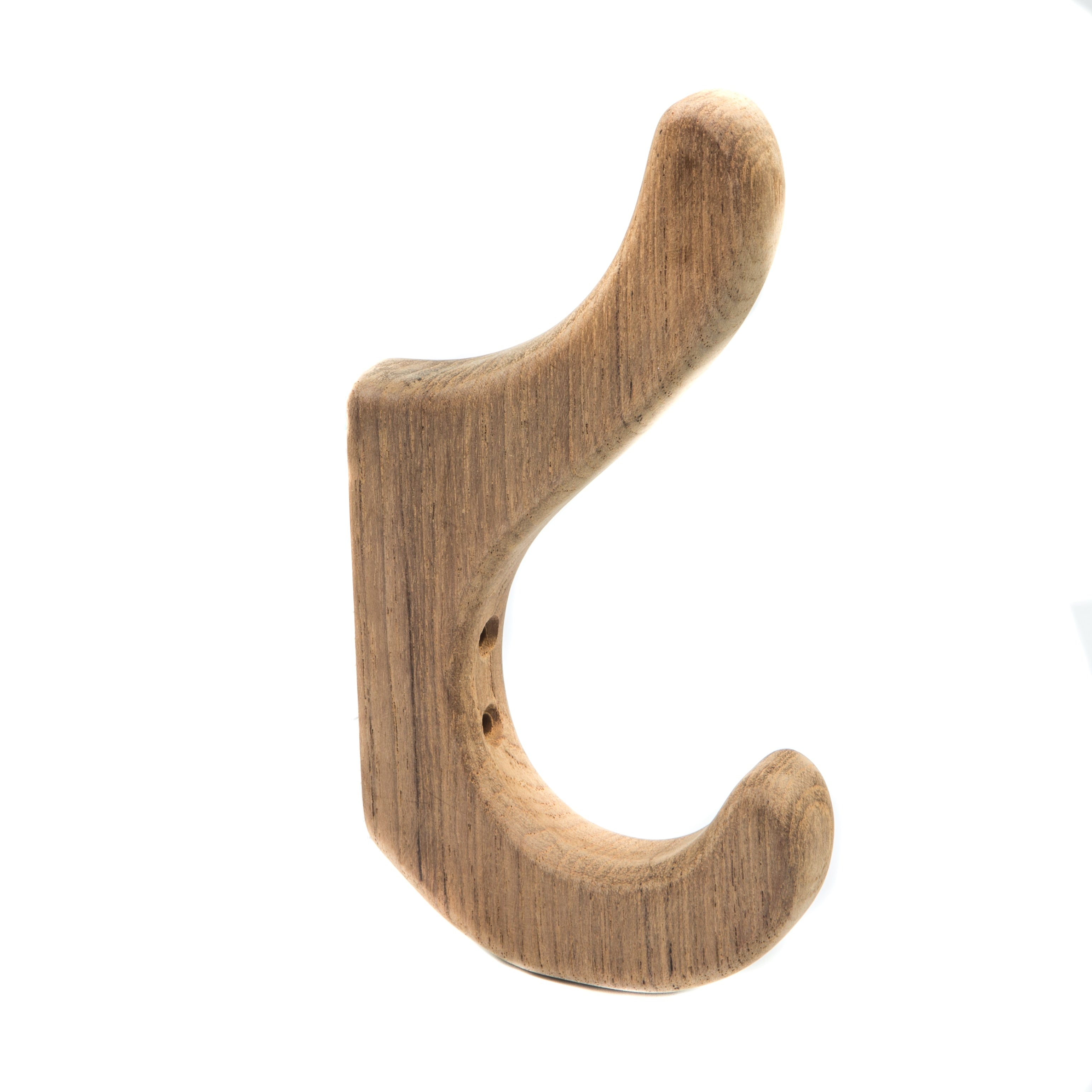 Solid Teak Hook 7 H X 3 3 4 D X 7 8 Thick