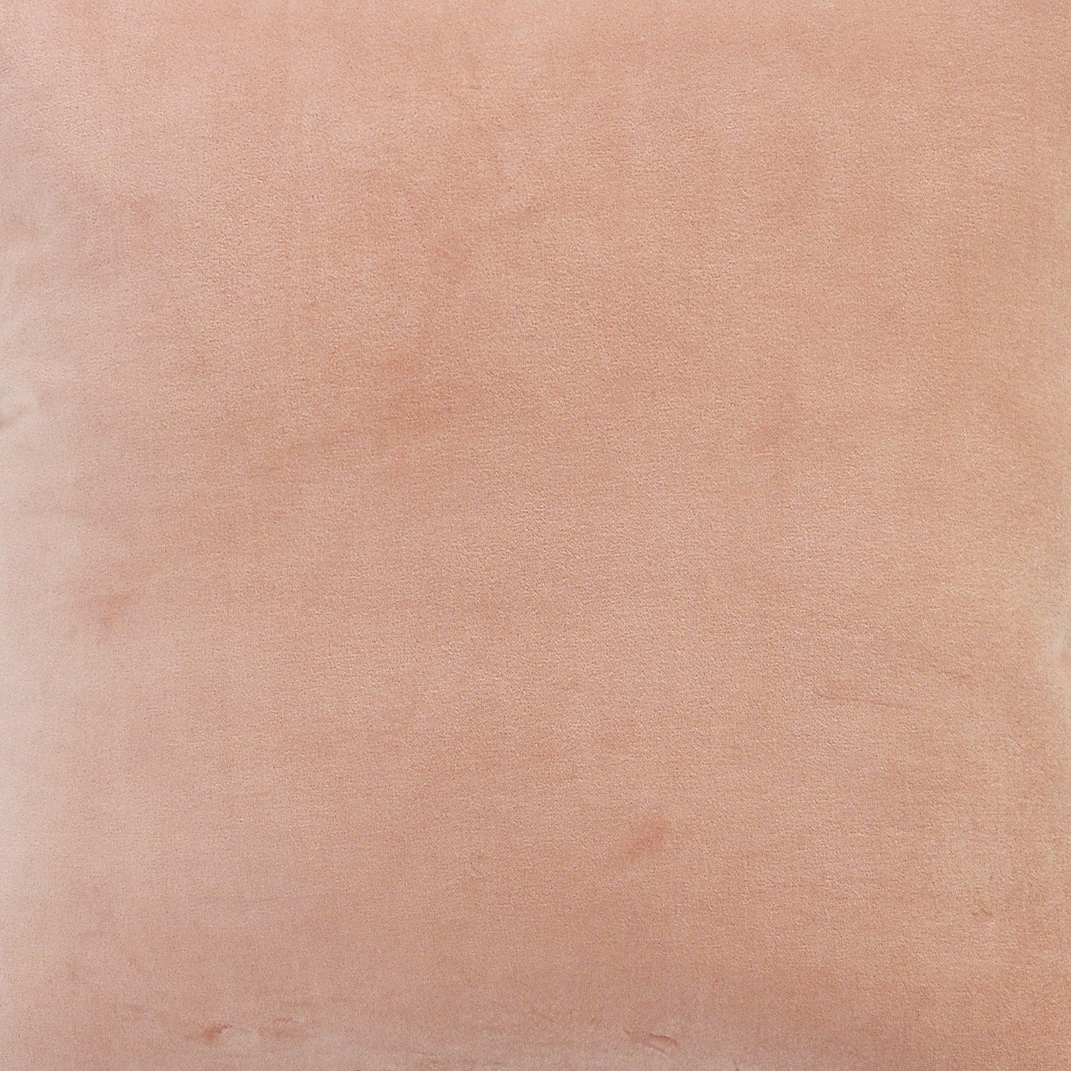 Solid Velveteen Cotton Throw Pillow
