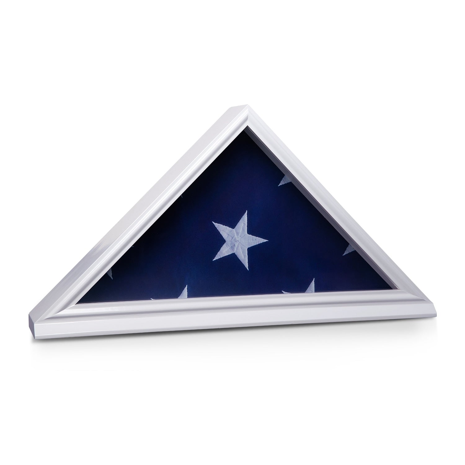 Solid Wood 9 X 5.5 Burial Flag Display Case