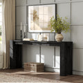 Solid Wood Console Table For Entryway 70.9 Inch Extra Long Sofa Table
