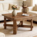 Solid Wood Round Coffee Table 31.5 Accent Center Table For Living Room 31.5 D X 31.5 W X 19.69 H