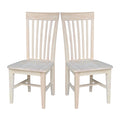 The Gray Barn Moonshine Unfinished Mission Dining Chair Set Of 2