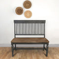 Vista Slatback Bench