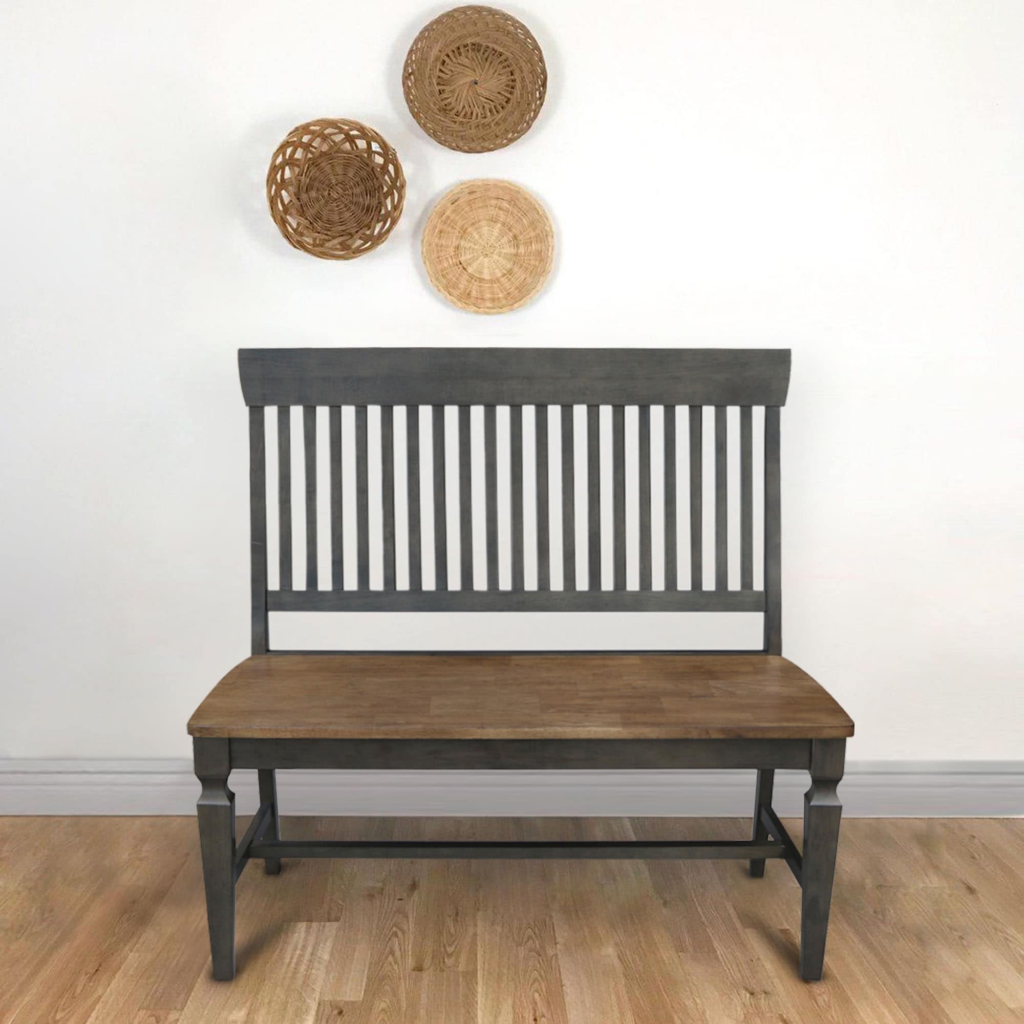 Vista Slatback Bench
