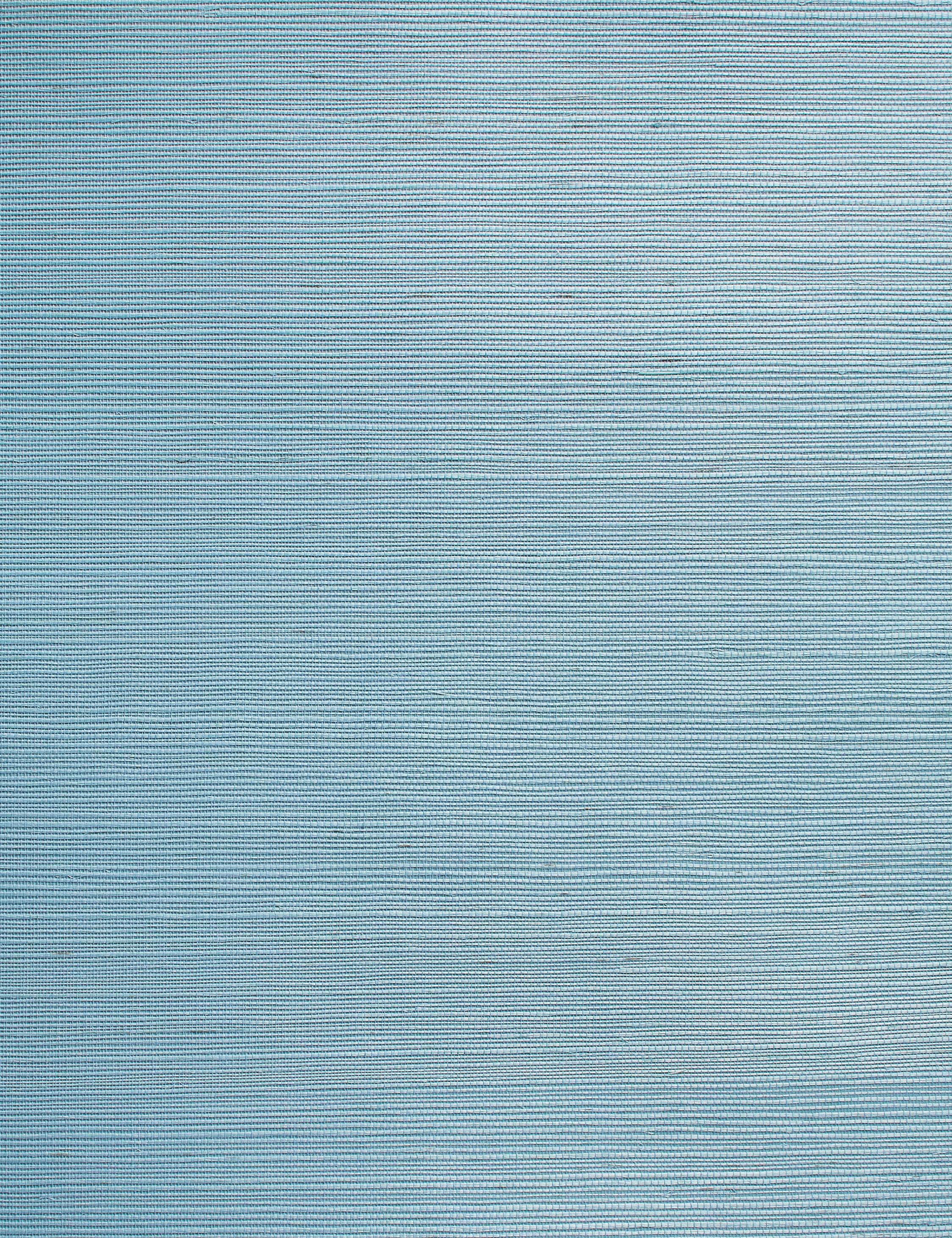 Abbott Grasscloth Wallpaper, Cornflower Swatch