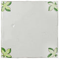 Somertile 5.125X5.125 Inch Nove Taco Paterna Ceramic Wall Tile 30 Tiles