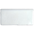 Somertile 3X6 Inch Antiguo Craquelle Gris Claro Bullnose Ceramic Wall Trim Tile 8 Tiles