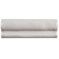 Somertile 2X6 Inch Antiguo Gris Oscuro Craquele Ceramic Moldura Trim Wall Tile 8 Tiles