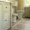 Somertile 7.875X7.875 Inch Piccola Loire Border Porcelain Floor And Wall Tile