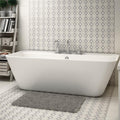 Somertile 7.875X7.875 Inch Piccola Pastel Bowtie Porcelain Floor And Wall Tile 25 Tiles 11.46 Sqft.