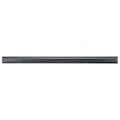 Somertile 0.5X12 Inch Gloucester Matte Nero Demi Bullnose Ceramic Wall Trim Tile 5 Tiles