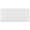 Somertile 3.5X7.75 Inch Renaissance White Ceramic Bullnose Floor And Wall Trim Tile 5 Tiles