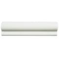 Somertile 2X7.88 Inch Thera Blanco Ceramic London Chair Rail Wall Tile 12 Tiles