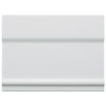 Somertile 5.88X7.88 Inch Thera Blanco Ceramic Zocolo Structural Base Trim Wall Tile 26 Tiles