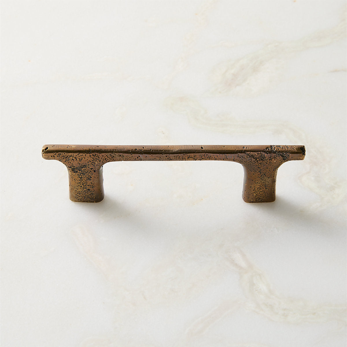 Somerset Unlacquered Antiqued Brass Cabinet Knob 1.5in