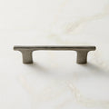 Somerset Unlacquered Blackened Brass Cabinet Knob 1.5in