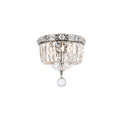 Somette Chrome 2 Light Chandelier