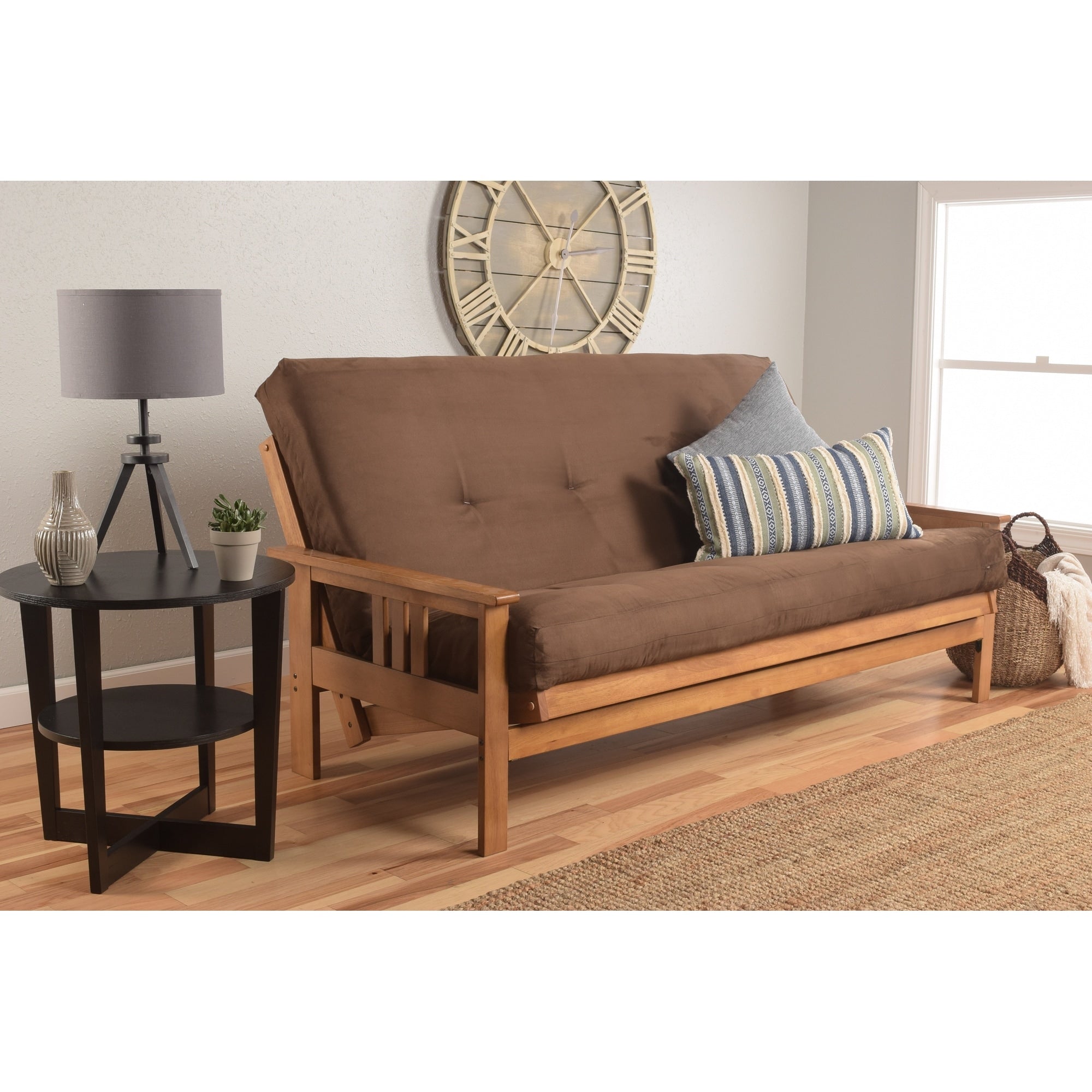 Somette Monterey Butternut Futon Frame And Mattress