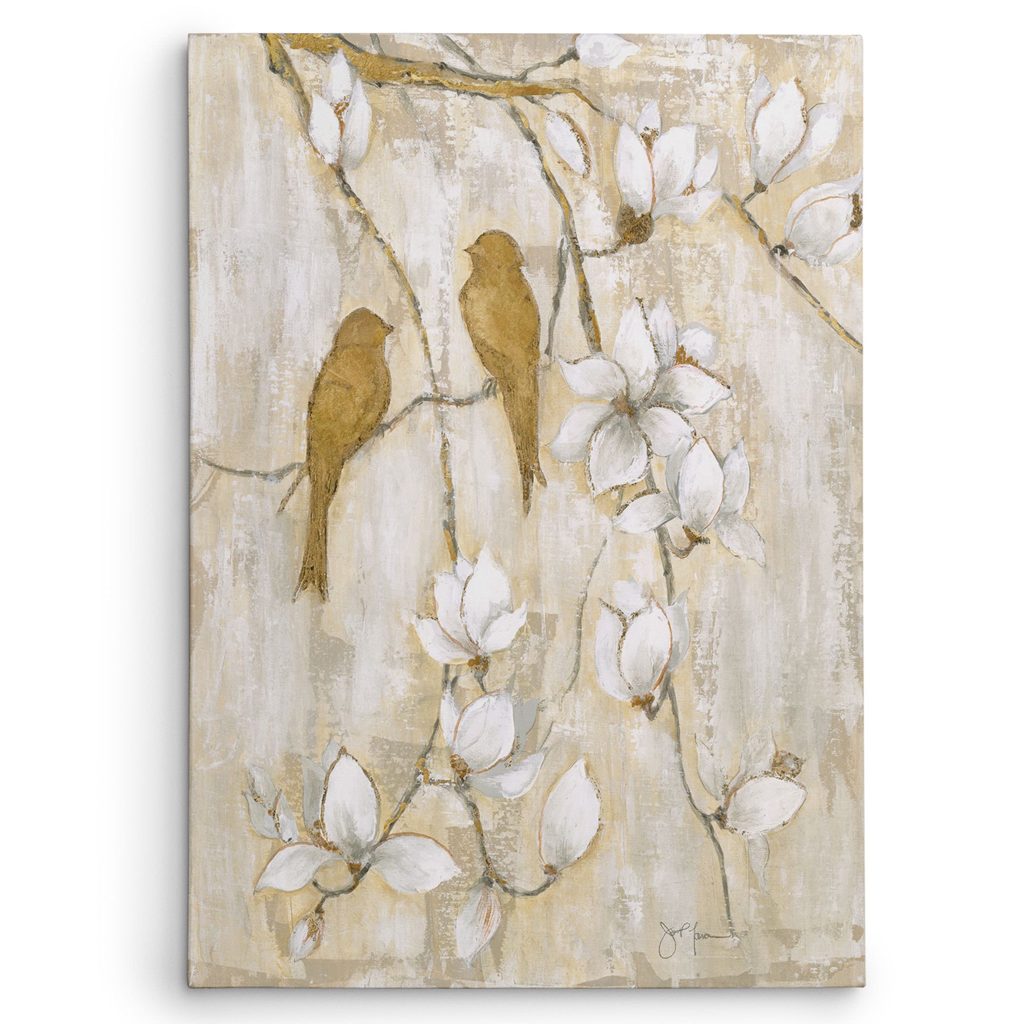 Janet Tava Song Of Spring I Canvas Print