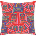 Sonia Bohemian 18 Inch Poly Or Feather Down Filled Throw Pillow