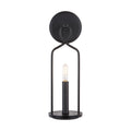 Sonnet 1 Light Matte Black Wall Sconce