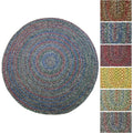 Rhody Rug Sophia Indoor Outdoor Braided Reversible Round Rug 4 X 4 4
