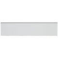 Sophisticated 2X8 Inch Glazed Ceramic Bullnose In Arctic White 2X8