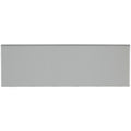 Sophisticated 4X12 Inch Glazed Ceramic Bullnose 12 Inch Side In Desert Gray 4X12