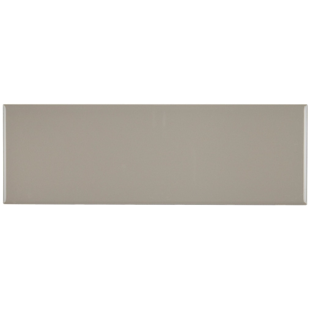 Sophisticated 4X12 Inch Glazed Ceramic Field Tile In Architectural Gray 4X12