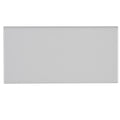 Sophisticated 4X8 Inch Glazed Ceramic Bullnose In Arctic White 4X8