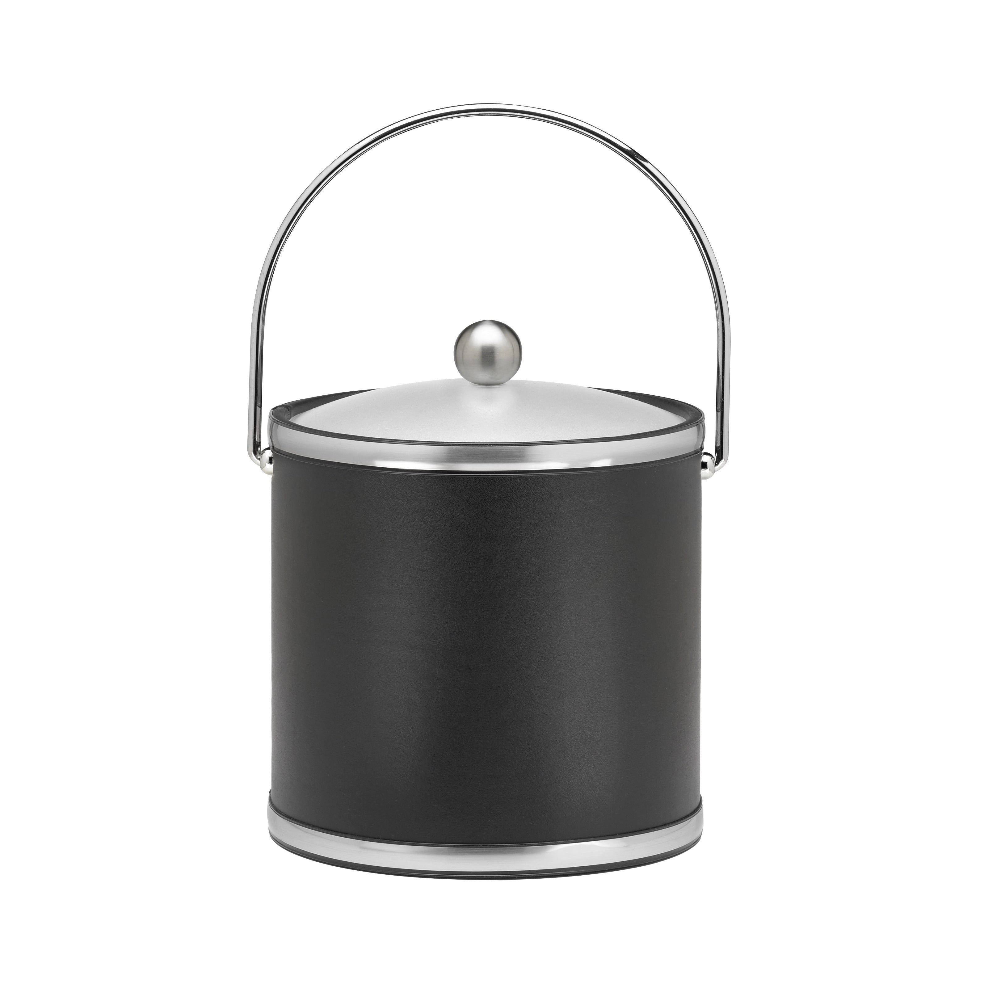 Sophisticates 3 Quart Ice Bucket With Lucite Lid