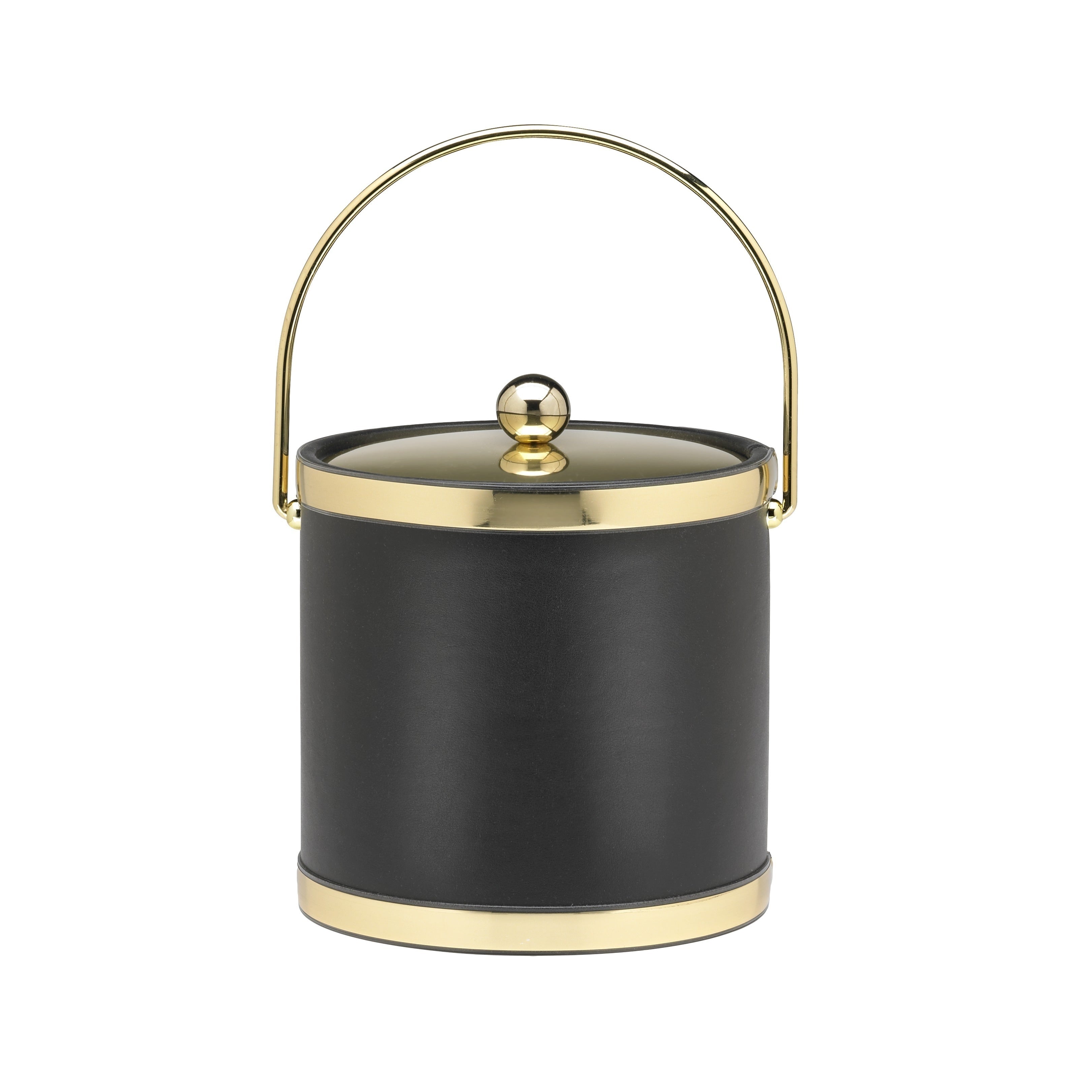 Sophisticates 3 Quart Metal Lid Ice Bucket