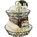 Sorbus 2 Tier Countertop Fruit Basket Holder Decorative Bowl Stand