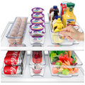Sorbus Fridge Bins And Freezer Stackable Storage Containers 6 Pack Set