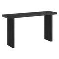 Soren 55 Wide Rectangular Fluted Console Table 55 Wide