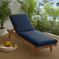 Humble And Haute Dark Blue Indoor Outdoor Hinged Cushion Corded