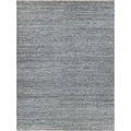 Sorrento Flatweave New Zealand Wool Dark Silver Area Rug 10 X 14