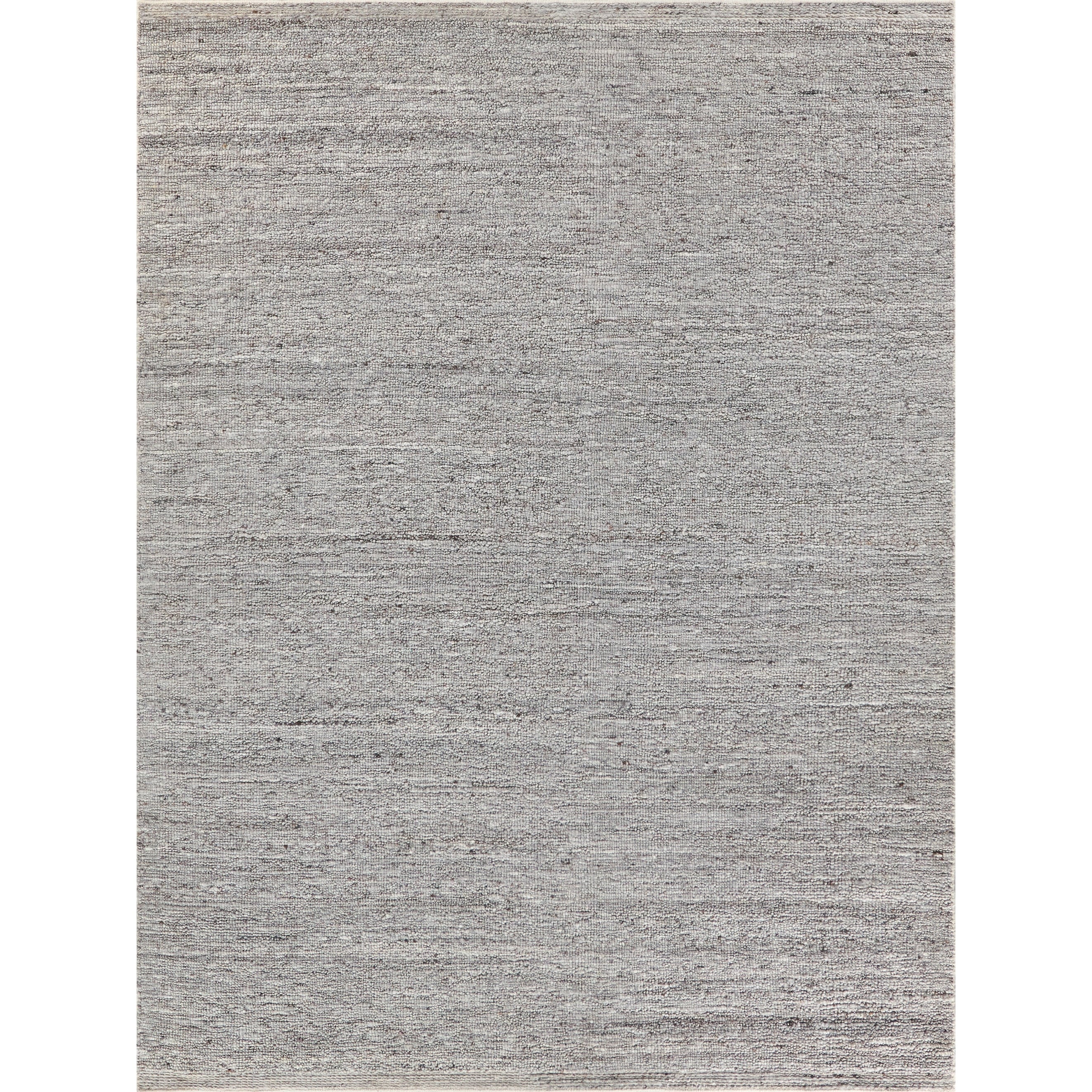 Sorrento Flatweave New Zealand Wool Gray Area Rug