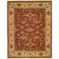Soumak Brown Ivory Hand Knotted Soumak Area Rug 4 X 8