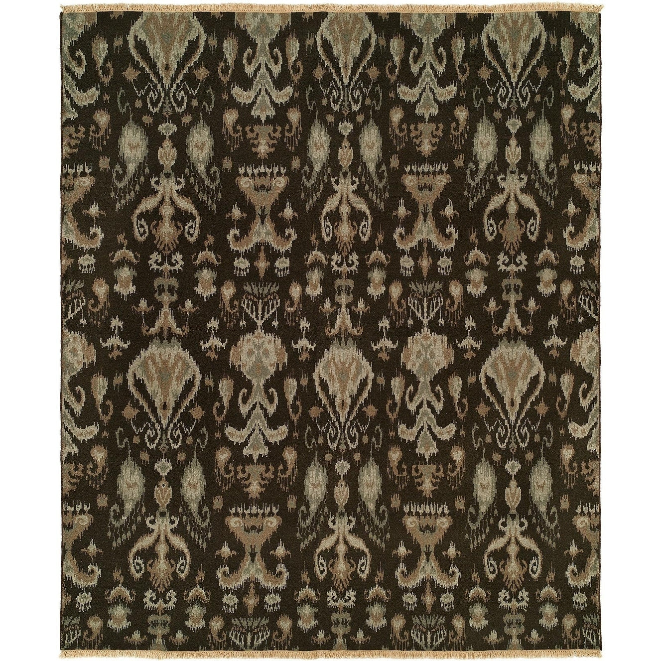 Soumak Natural Walnut Hand Knotted Soumak Area Rug