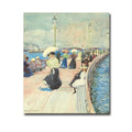 South Boston Pier By Maurice Prendergast Gallery Wrapped Canvas Giclee Art 30 In X 24 In